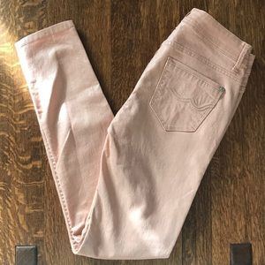 Promod shiny pink skinny jeans bought from Germany